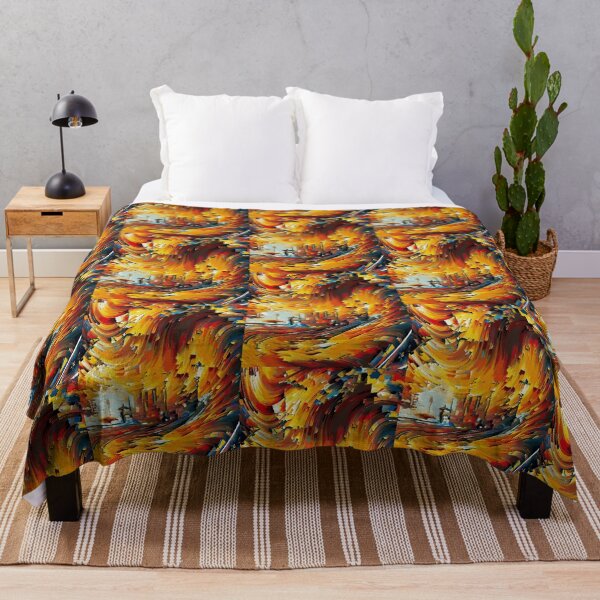 Item preview, Golden street.Autumn love in abstraction. designed and sold by Iuliia Nerd.