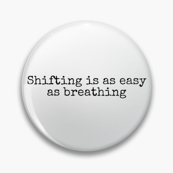 Item preview, Shifting is as easy as breathing - shifting reality affirmations designed and sold by letterinee.
