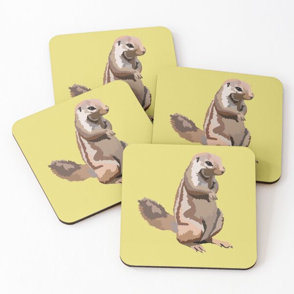 Item preview, G is for Ground Squirrel ,Ground Squirrel: The Energetic Burrowing Rodent of Grasslands designed and sold by PrettylittlepastelUk.