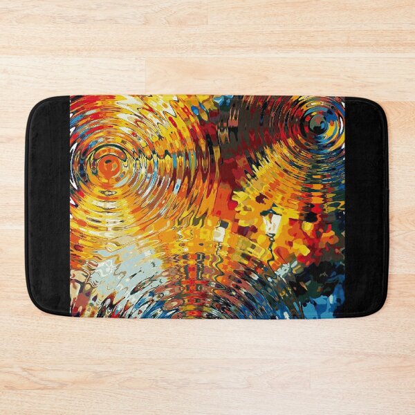 Item preview, Autumn raindrops. Gold mirror. designed and sold by Iuliia Nerd.