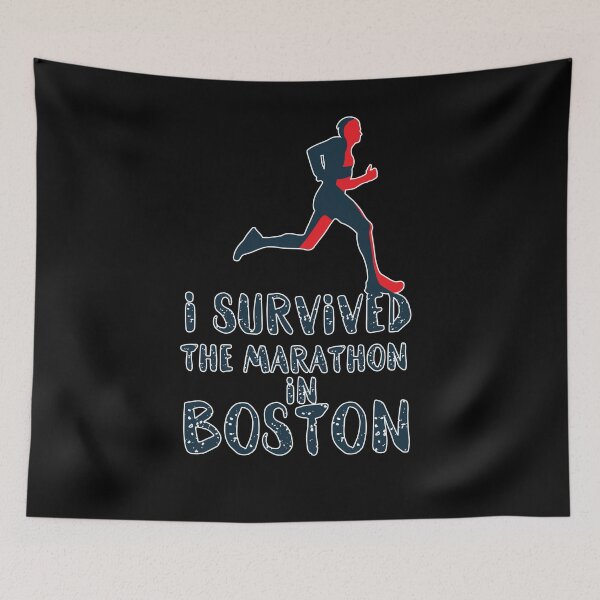 Item preview, I survived the marathon in boston designed and sold by hicham4you.