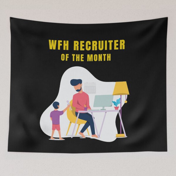 Item preview,  WFH Recruiter Of The Month designed and sold by joabaj.