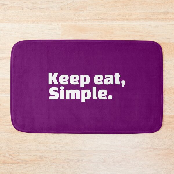 Item preview, Keep eat, Simple. designed and sold by HorizonDesignz.