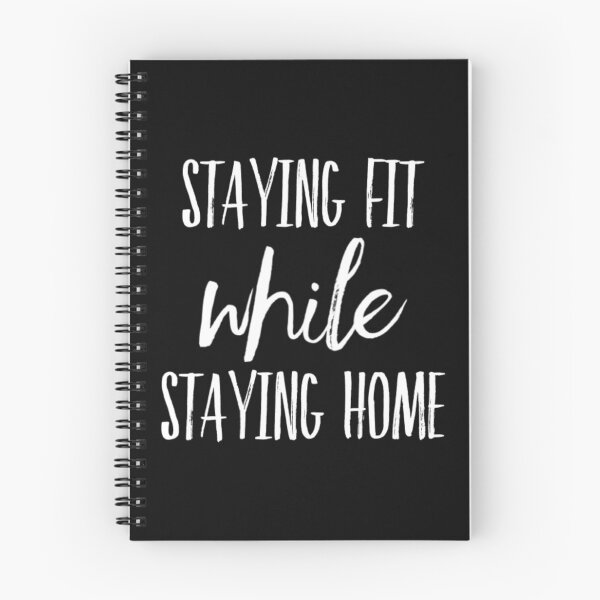 Item preview, Staying Fit While Staying Home designed and sold by Allyoudois.