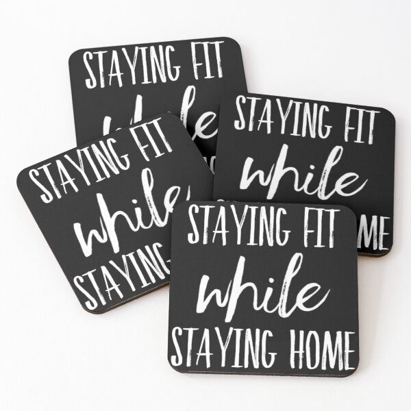 Item preview, Staying Fit While Staying Home designed and sold by Allyoudois.