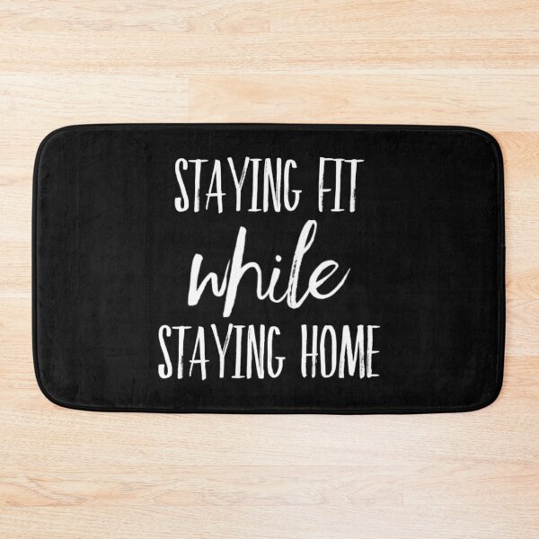 Item preview, Staying Fit While Staying Home designed and sold by Allyoudois.