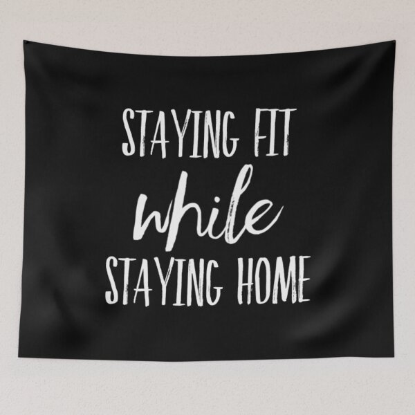 Item preview, Staying Fit While Staying Home designed and sold by Allyoudois.