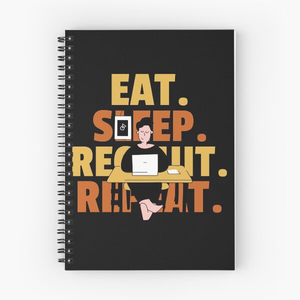 Item preview, Eat Sleep Recruit Repeat designed and sold by joabaj.