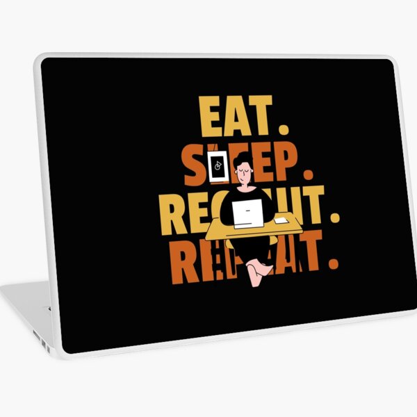 Item preview, Eat Sleep Recruit Repeat designed and sold by joabaj.
