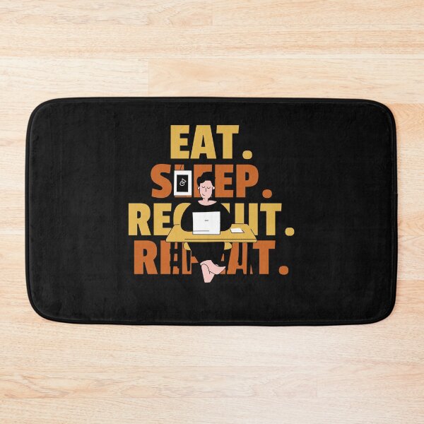 Item preview, Eat Sleep Recruit Repeat designed and sold by joabaj.