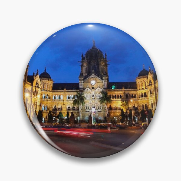 Item preview, Victoria Terminus illuminated, now CSMT (VT) station image on custom printed gifts. designed and sold by CameraDesign.