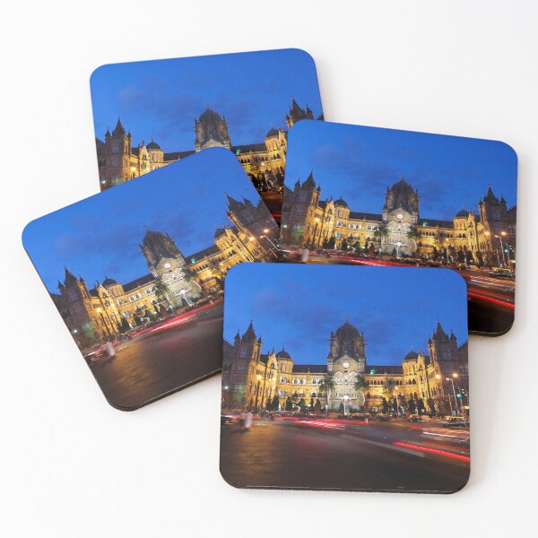 Item preview, Victoria Terminus illuminated, now CSMT (VT) station image on custom printed gifts. designed and sold by CameraDesign.