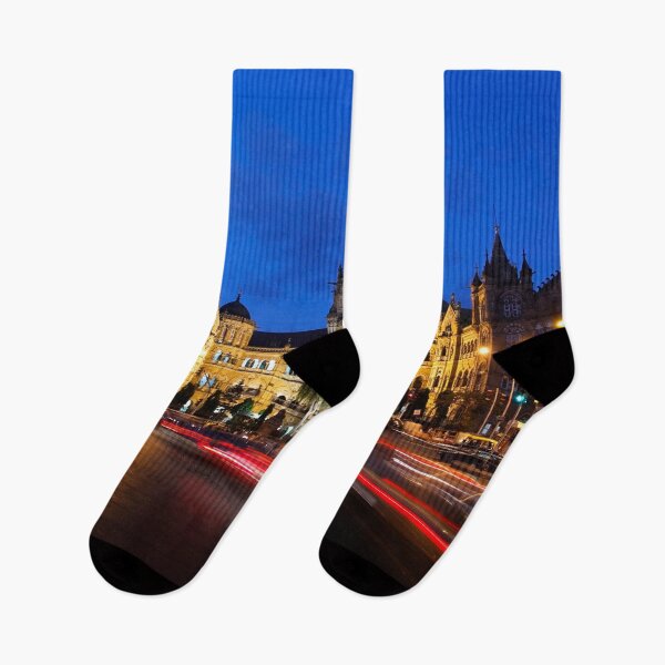 Item preview, Victoria Terminus illuminated, now CSMT (VT) station image on custom printed gifts. designed and sold by CameraDesign.