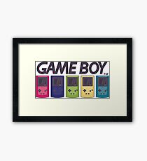 GAMEBOY COLOR Framed Print