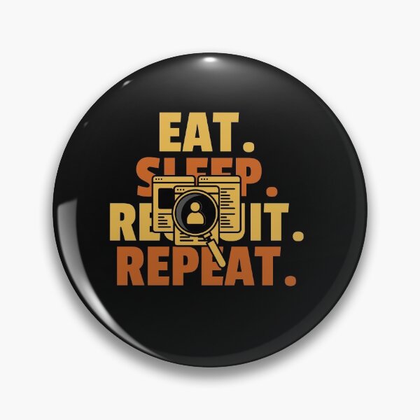 Item preview, Eat Sleep Recruit Repeat designed and sold by joabaj.