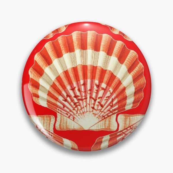 Item preview, Red Seashell pattern designed and sold by TheMoonCookie.