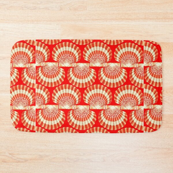 Item preview, Red Seashell pattern designed and sold by TheMoonCookie.