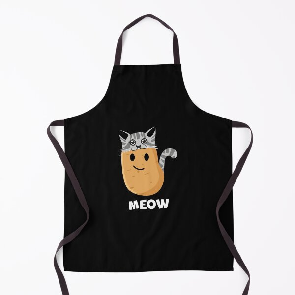 Item preview, Meow Potato Cat - White designed and sold by SmileMiau.