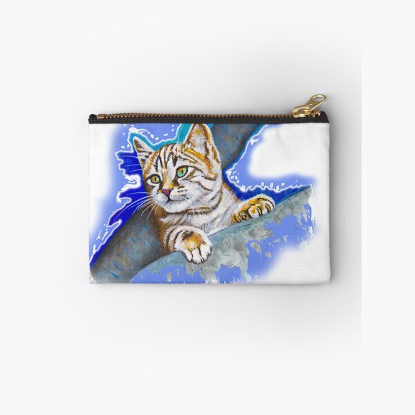 Item preview, Cat in a tree. Acrylic paint. Cutout version. designed and sold by Véronique Lestoquoy.