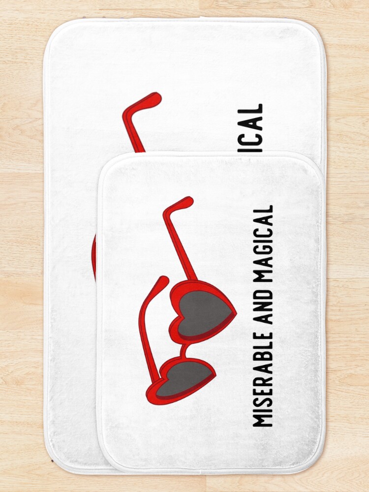 Thumbnail 5 of 6, Bath Mat, 22 red Taylor Swift designed and sold by TheFirstMayDay.