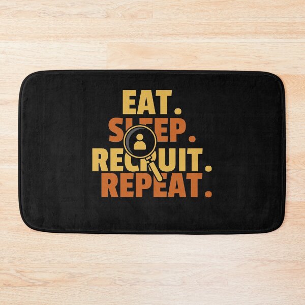 Item preview, Eat Sleep Recruit Repeat designed and sold by joabaj.