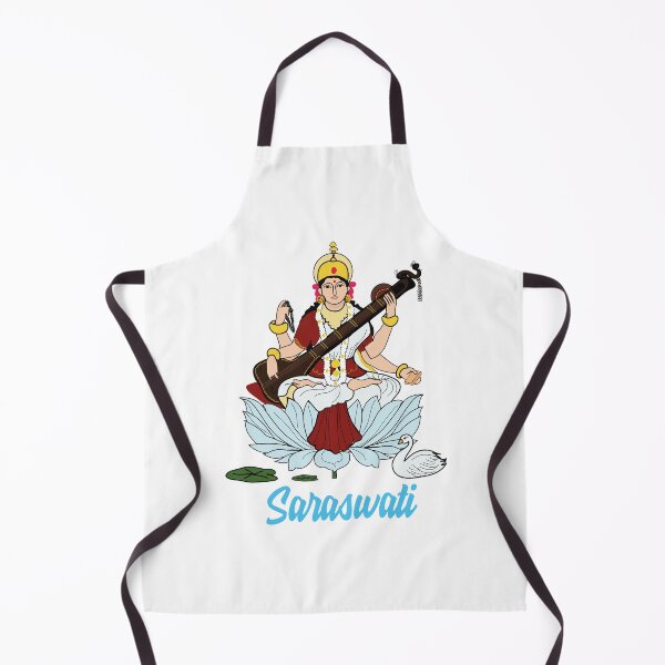Item preview, goddess saraswati poster | goddess saraswati illustration designed and sold by KARTICK DUTTA.
