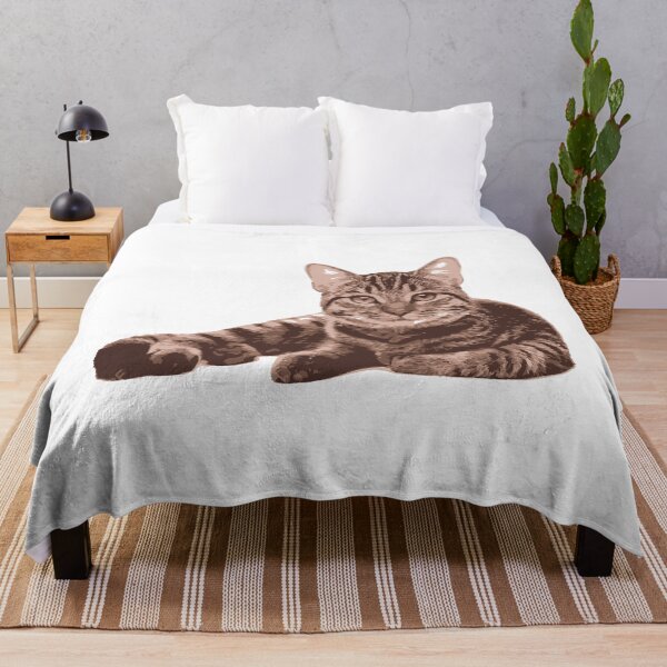 Item preview, black and white cat designed and sold by MariiaCreation.