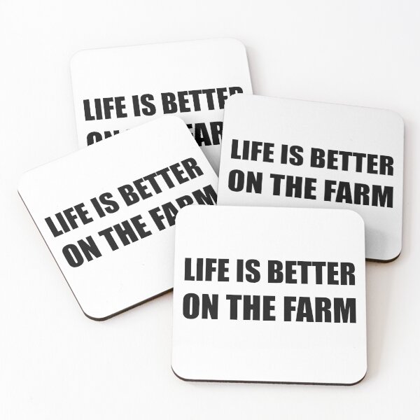 Item preview, Life Is Better On The Farm designed and sold by kickwear-com.