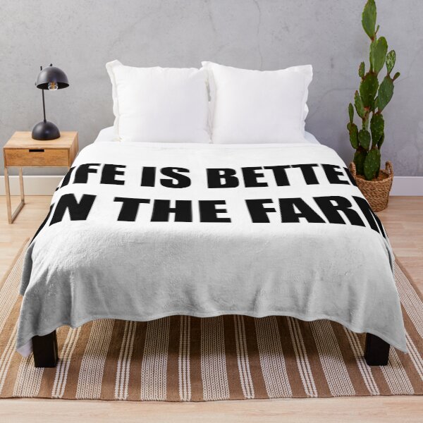 Item preview, Life Is Better On The Farm designed and sold by kickwear-com.