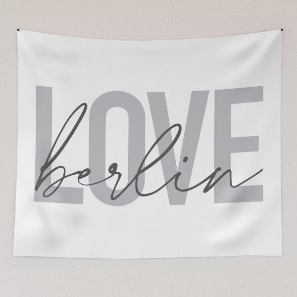 Item preview, Urban, modern, simple, cool graphic design of Love Berlin designed and sold by theendup.