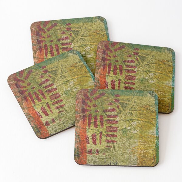 Item preview, Ancient Tomb monoprint design designed and sold by Karen Hammat.