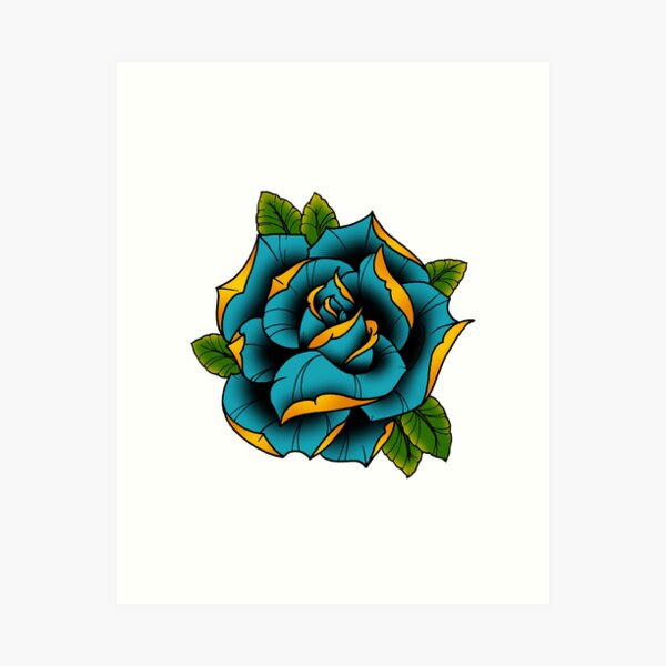 Forbidden Images Tattoo Art Studio  Tattoos  Flower  BlueRose 