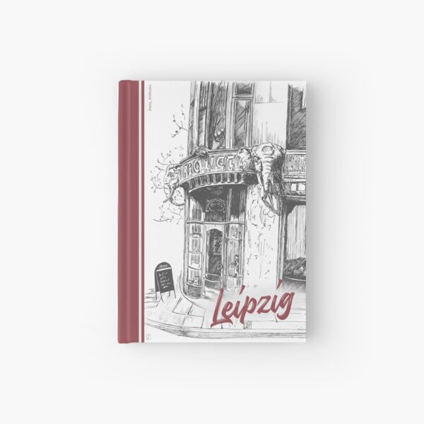 Riquethaus Leipzig, coffee house Hardcover Journal