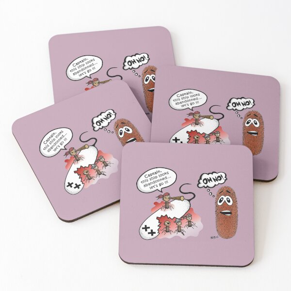 Item preview, Pirates bacteriophages designed and sold by Noémie Matthey.