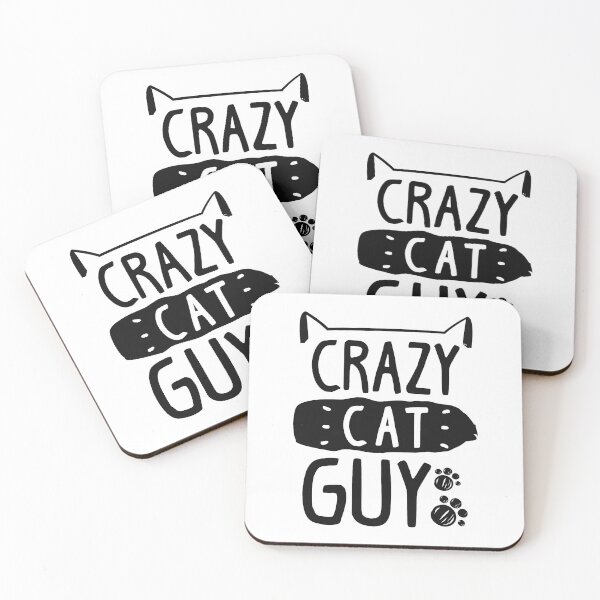 Item preview, Crazy Cat Guy designed and sold by cherrific.