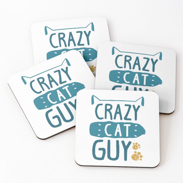Item preview, Crazy Cat Guy designed and sold by cherrific.