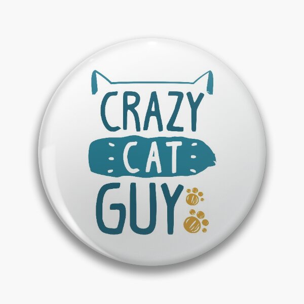 Item preview, Crazy Cat Guy designed and sold by cherrific.