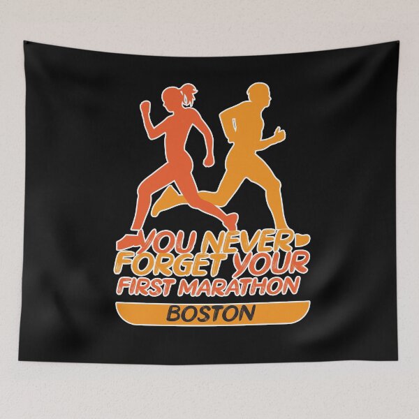 Item preview, You never forget your first marathon 26.2 miles boston designed and sold by hicham4you.