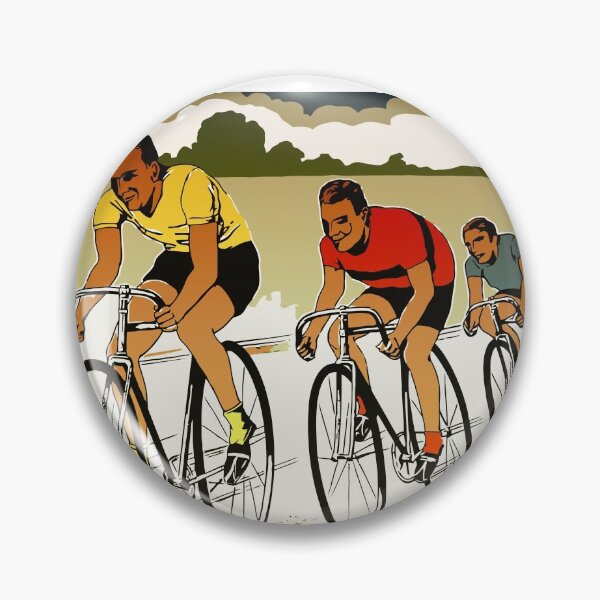 Item preview, The race (cycling) retro vector art designed and sold by aapshop.
