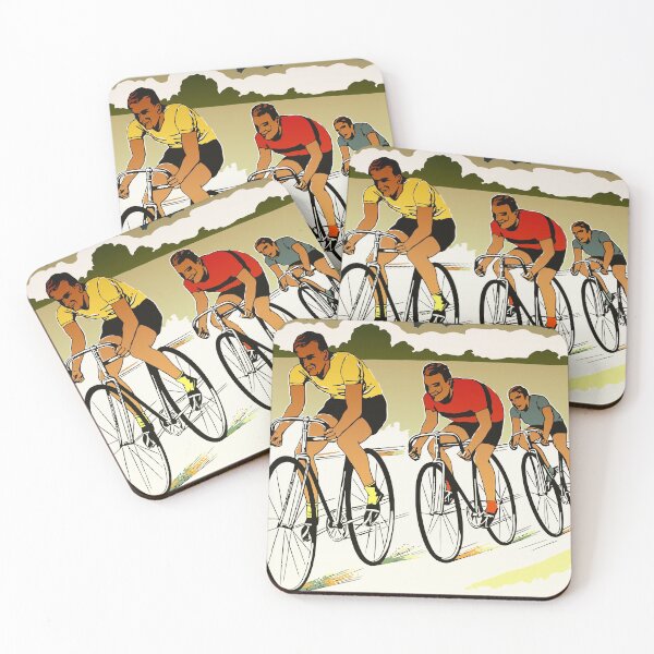 Item preview, The race (cycling) retro vector art designed and sold by aapshop.