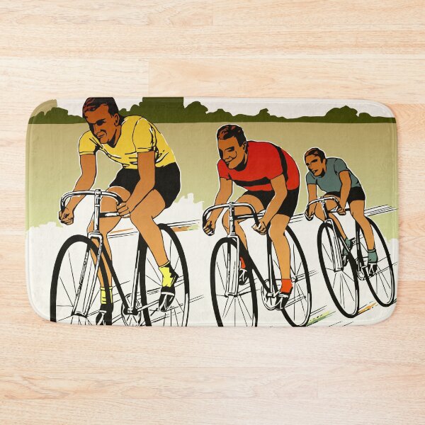 Item preview, The race (cycling) retro vector art designed and sold by aapshop.