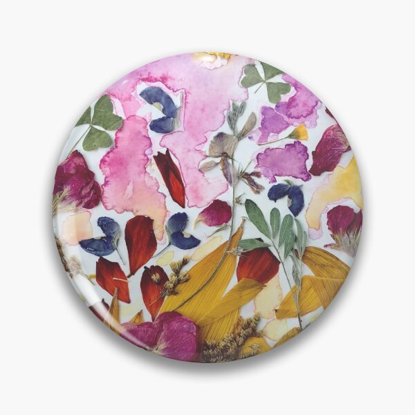 Item preview, Summer Meadow / Dried Flower & Watercolor Art designed and sold by kaseydonculp.