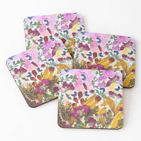 Item preview, Summer Meadow / Dried Flower & Watercolor Art designed and sold by kaseydonculp.