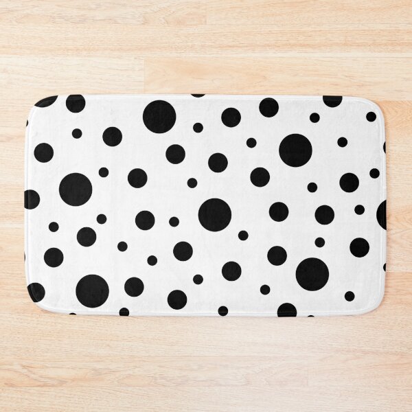 Item preview, Black White Polka Dot Pattern  designed and sold by Looly Elzayat.