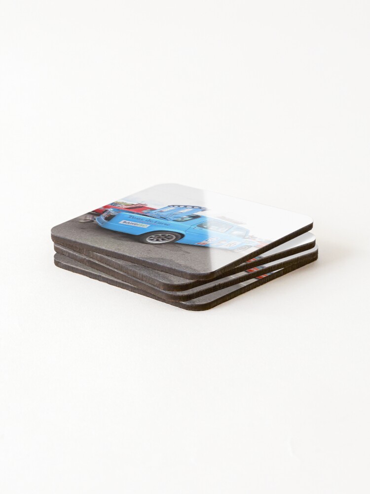 Thumbnail 4 of 5, Coasters (Set of 4), Simca Rallye 2 designed and sold by Volante79.