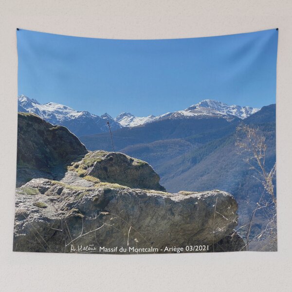 Item preview, Montcalm massif when arriving at the village of Lapege designed and sold by AHELENE.