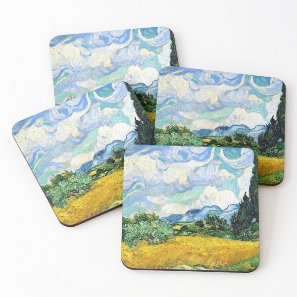 Item preview, Wheatfield with Cypresses designed and sold by TacticTees.