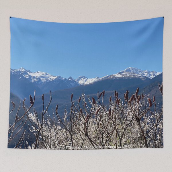 Item preview, Montcalm massif seen from Lapege in spring designed and sold by AHELENE.
