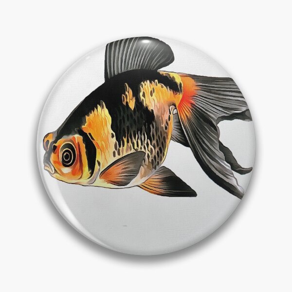 Item preview, Demekin Goldfish Isolated On White designed and sold by taiche.