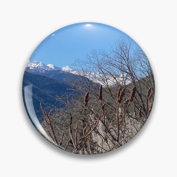 Item preview, Montcalm massif, flowers and snow from Lapege designed and sold by AHELENE.